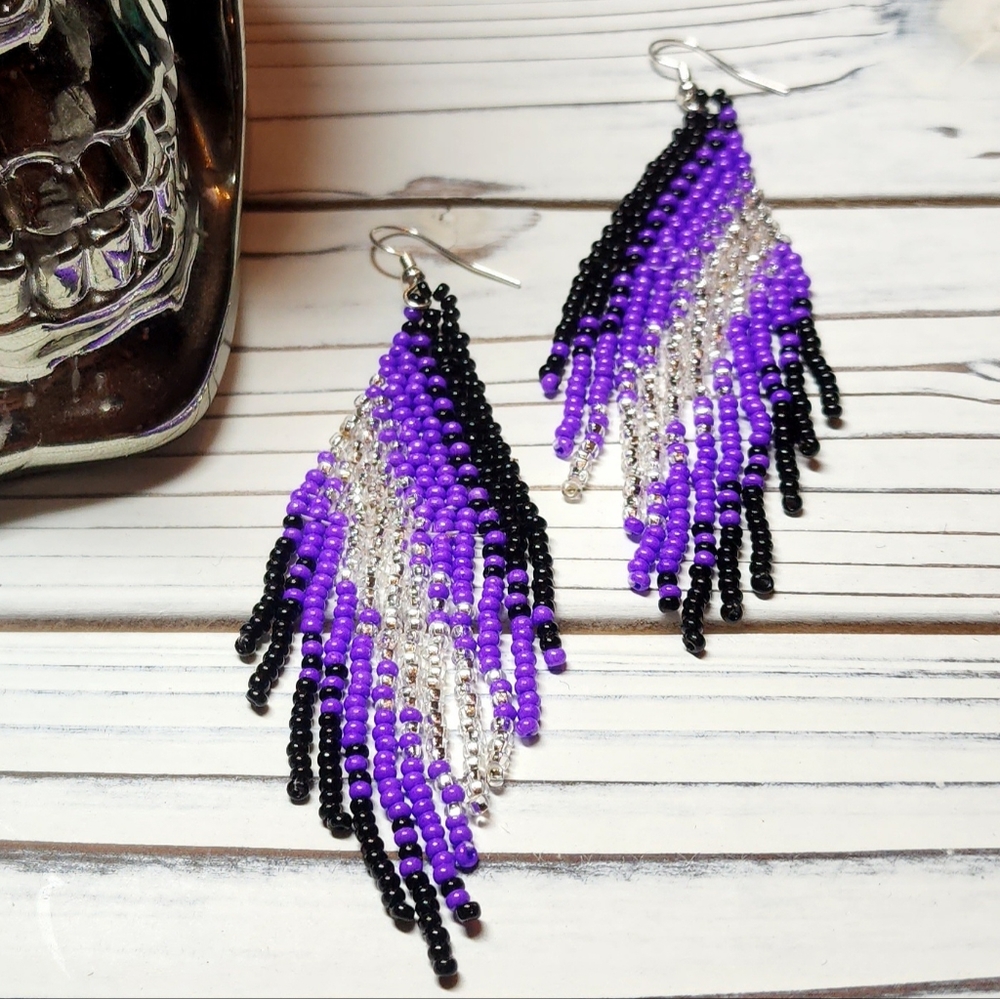 BEADED EARRINGS